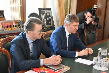 Министр экономического развития М.Г. Решетников встретился с депутатской фракцией КПРФ в Госдуме