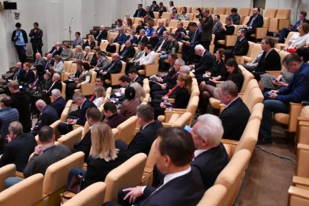 Министр экономического развития М.Г. Решетников встретился с депутатской фракцией КПРФ в Госдуме