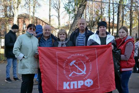 Московская область. Трудовые будни подмосковных коммунистов в осенний период
