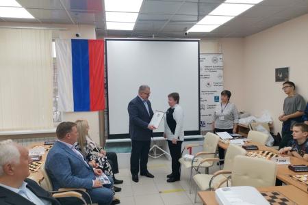 Московская область. При поддержке КПРФ проведен турнир по шашкам в Ступине