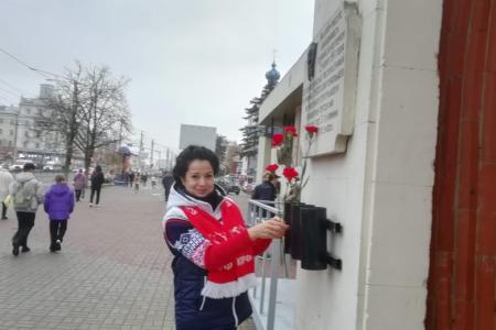 Калужские коммунисты провели митинг и автопробег в честь Дня рождения ВЛКСМ