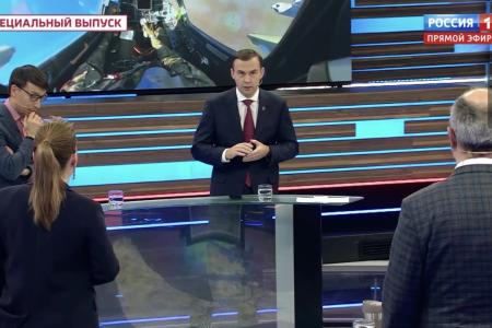 Юрий Афонин в эфире «России-1»: Мы верим в себя и победим!
