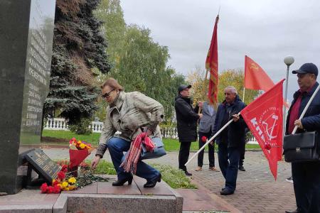4 октября 2022 года. Акция памяти в Чувашии