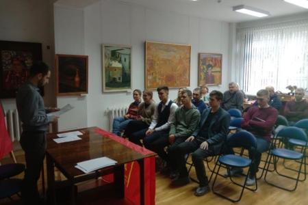 Тульские комсомольцы избрали новое руководство и почтили память В.А. Стародубцева