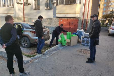 Коммунисты собрали средства и приобрели гуманитарную помощь для мобилизованных в Тюмени