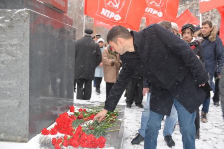 В Новосибирске отметили 104-ю годовщину создания комсомола