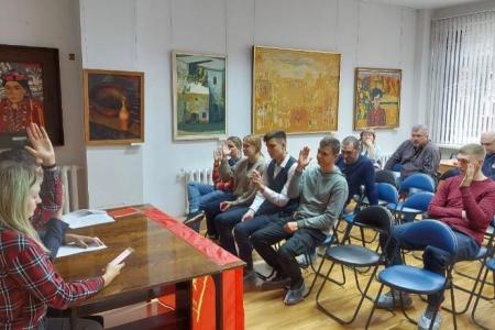 Тульские комсомольцы избрали новое руководство и почтили память В.А. Стародубцева