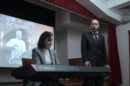 Республика Татарстан, Казань. В доме Ульяновых отпраздновали 104-ю годовщину со дня основания Ленинского Комсомола