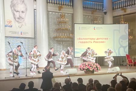 Мария Дробот приняла участие в праздновании юбилея «Российского детского фонда»