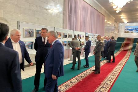 Д.Г. Новиков и К.К. Тайсаев приняли участие в мероприятии по случаю 74-й годовщины установления дипломатических отношений между СССР и КНДР