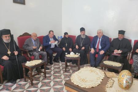 Казбек Тайсаев посетил город Маалула