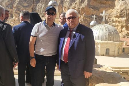 Казбек Тайсаев посетил город Маалула
