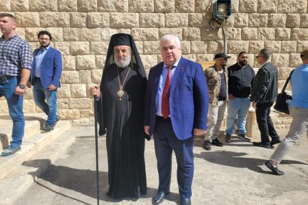 Рабочая поездка Казбека Тайсаева в Сирию