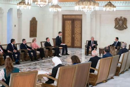 Рабочая поездка Казбека Тайсаева в Сирию