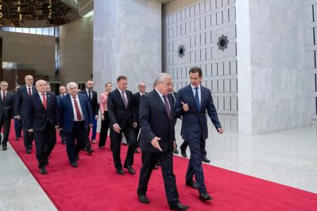 Рабочая поездка Казбека Тайсаева в Сирию