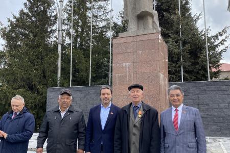 Республика Башкортостан. Александр Ющенко и Юнир Кутлугужин с рабочим визитом посетили Дюртюлинский район