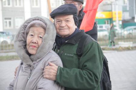 Республика Якутия. Активисты КПРФ приняли участие в митинге-концерте «За Победу!» в городе Якутске