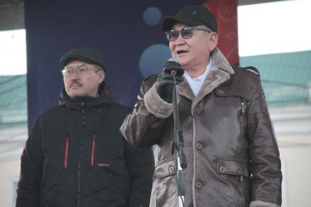 Республика Якутия. Активисты КПРФ приняли участие в митинге-концерте «За Победу!» в городе Якутске