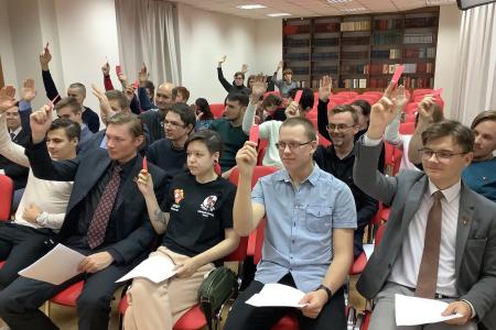 Свердловские комсомольцы провели XVII отчётно-выборную конференцию
