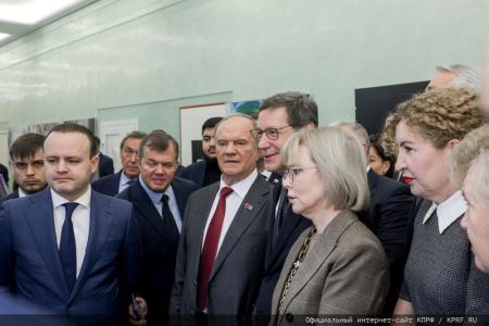 Г.А. Зюганов выступил на открытии выставки в Госдуме, посвященной 75-летию Федерального медико-биологического агентства
