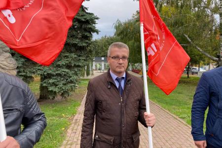 Ульяновские коммунисты провели пикет в рамках всероссийской акции