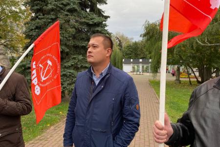 Ульяновские коммунисты провели пикет в рамках всероссийской акции