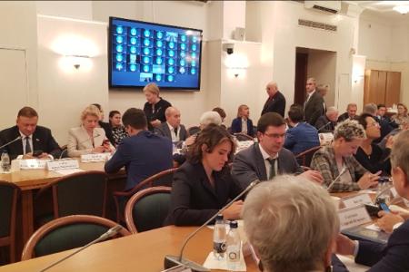 М.Ю. Авдеев принял участие в заседании Экспертного совета по строительству, промышленности строительных материалов и проблемам долевого строительства