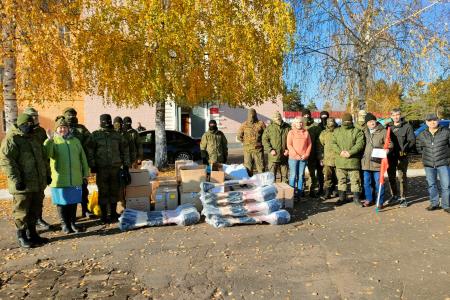 Нижегородские активисты КПРФ взяли шефство над мобилизованными бойцами на полигоне в Мулино