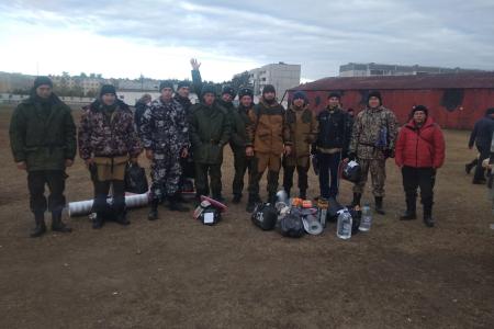 Гуманитарная помощь мобилизованным в Еланский гарнизон от коммунистов Пермского края