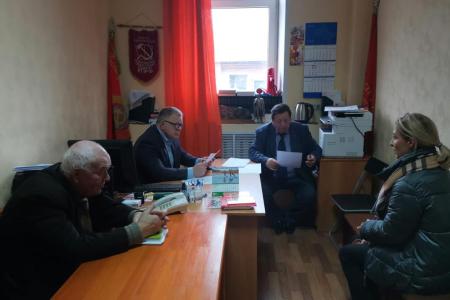Московская область. Руководитель фракции КПРФ Александр Наумов провёл приём граждан в Кашире