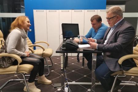 Московская область. Депутат-коммунист Александр Наумов провёл приём граждан в городе Ступино