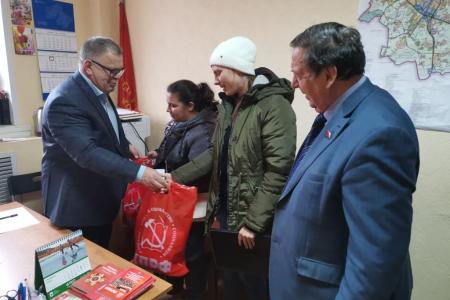 Московская область. Руководитель фракции КПРФ Александр Наумов провёл приём граждан в Кашире