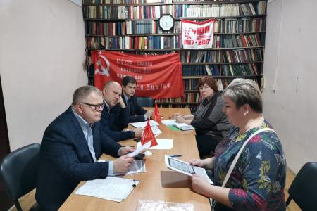 Руководитель фракции КПРФ Александр Наумов провёл приём граждан в Коломне