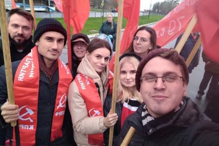 В Ленинградской области отметили 105-ю годовщину Великой Октябрьской социалистической революции