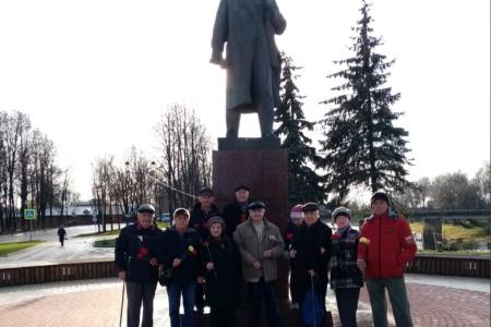 В Новгородской области отметили 105-ю годовщину Великого Октября