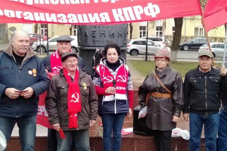 Великий Октябрь в Калуге