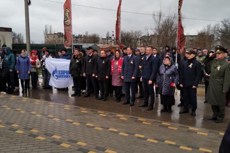 Лидер волгоградских коммунистов Тамара Головачева приняла участие в торжественном открытии сквера 80-летия Победы в Сталинградской битве