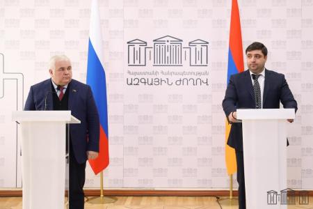 Казбек Тайсаев находится с рабочим визитом в Республике Армения