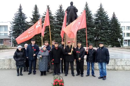 В Орле отпраздновали 105-ю годовщину Великой Октябрьской социалистической революции