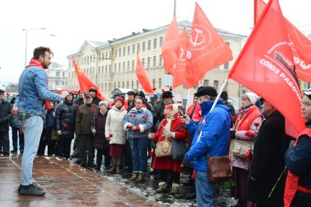 День Великого Октября в городе Иваново