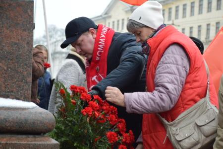 День Великого Октября в городе Иваново