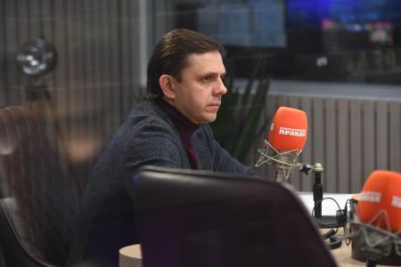 А.Е. Клычков выступил на радио «Комсомольская правда» в программе «Партийная среда»