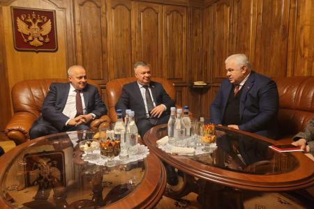 Казбек Тайсаев находится с рабочим визитом в Республике Армения