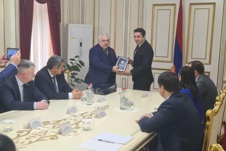 Казбек Тайсаев находится с рабочим визитом в Республике Армения