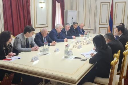 Казбек Тайсаев находится с рабочим визитом в Республике Армения