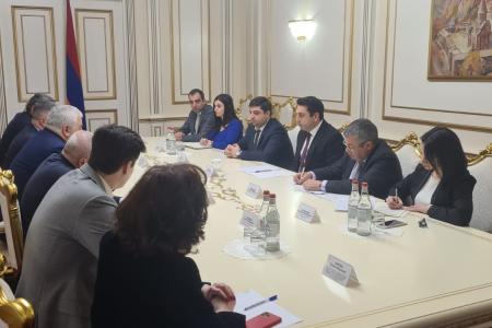 Казбек Тайсаев находится с рабочим визитом в Республике Армения