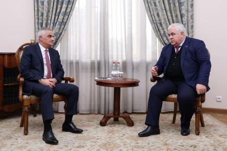 Казбек Тайсаев находится с рабочим визитом в Республике Армения
