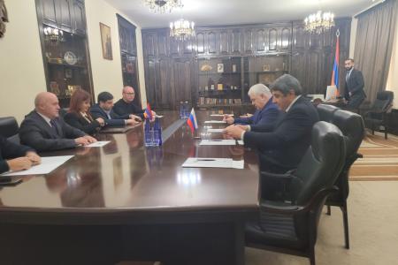Завершилась рабочая поездка Казбека  Тайсаева в Республику Армения.
