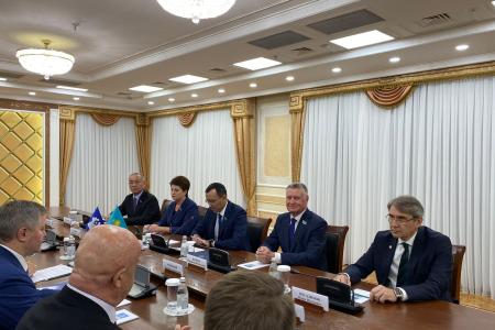 Казбек Тайсаев прибыл в Казахстан в качестве международного наблюдателя на президентские выборы
