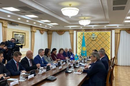 Казбек Тайсаев прибыл в Казахстан в качестве международного наблюдателя на президентские выборы